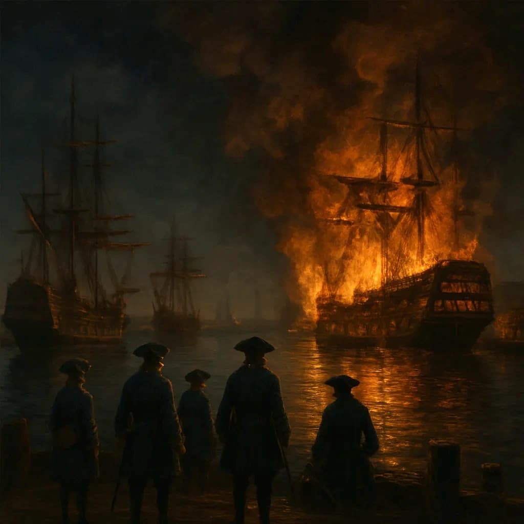Sweden Burned Its Own Navy Rather Than Lose It