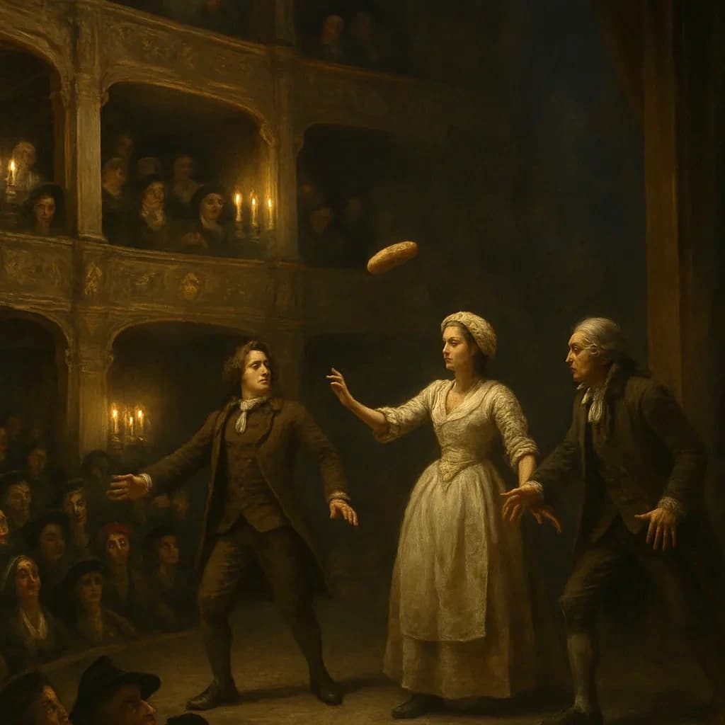 When Bread Flew Through the Air in Paris, 1793