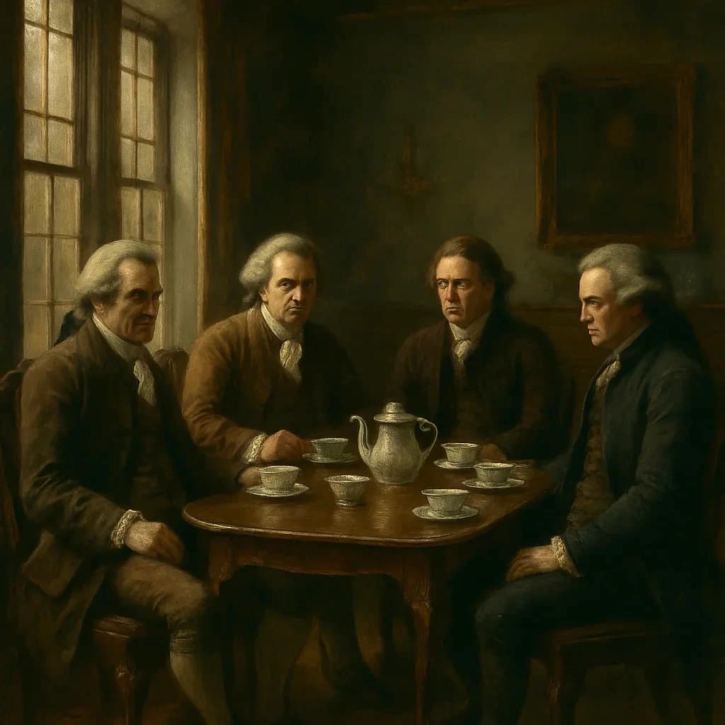The Polite Lunch Before the Boston Tea Party