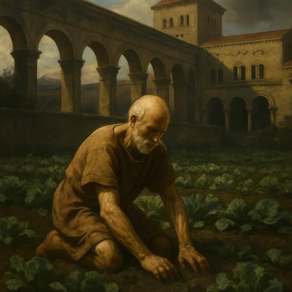 The Emperor Who Chose Cabbages Over Rome