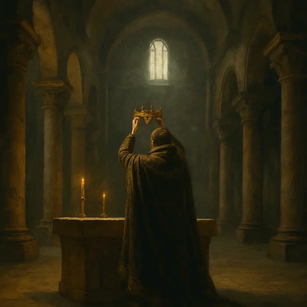 Frederick II Crowned Himself King of Jerusalem