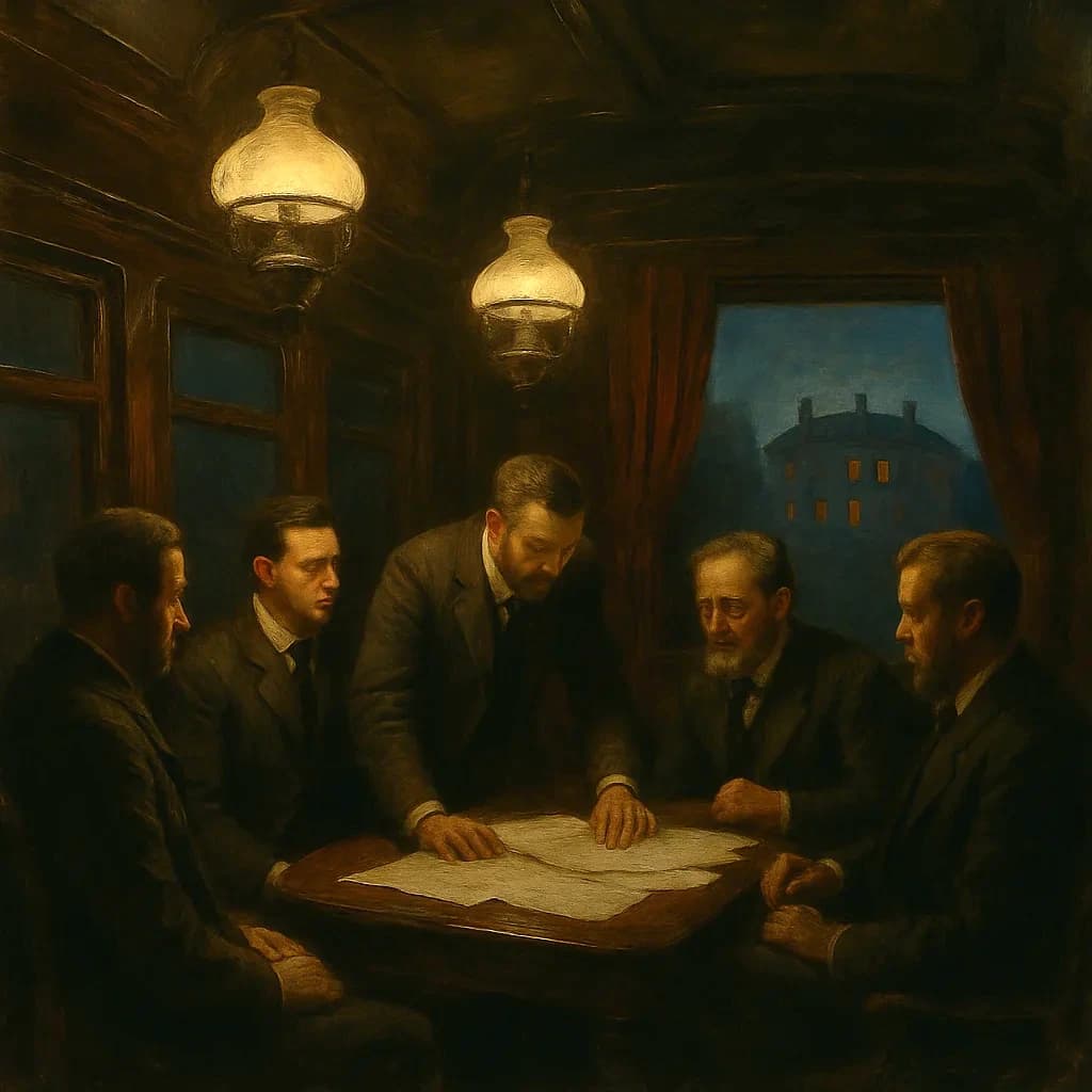 Five Men on a Secret Train Redesigned the World's Money