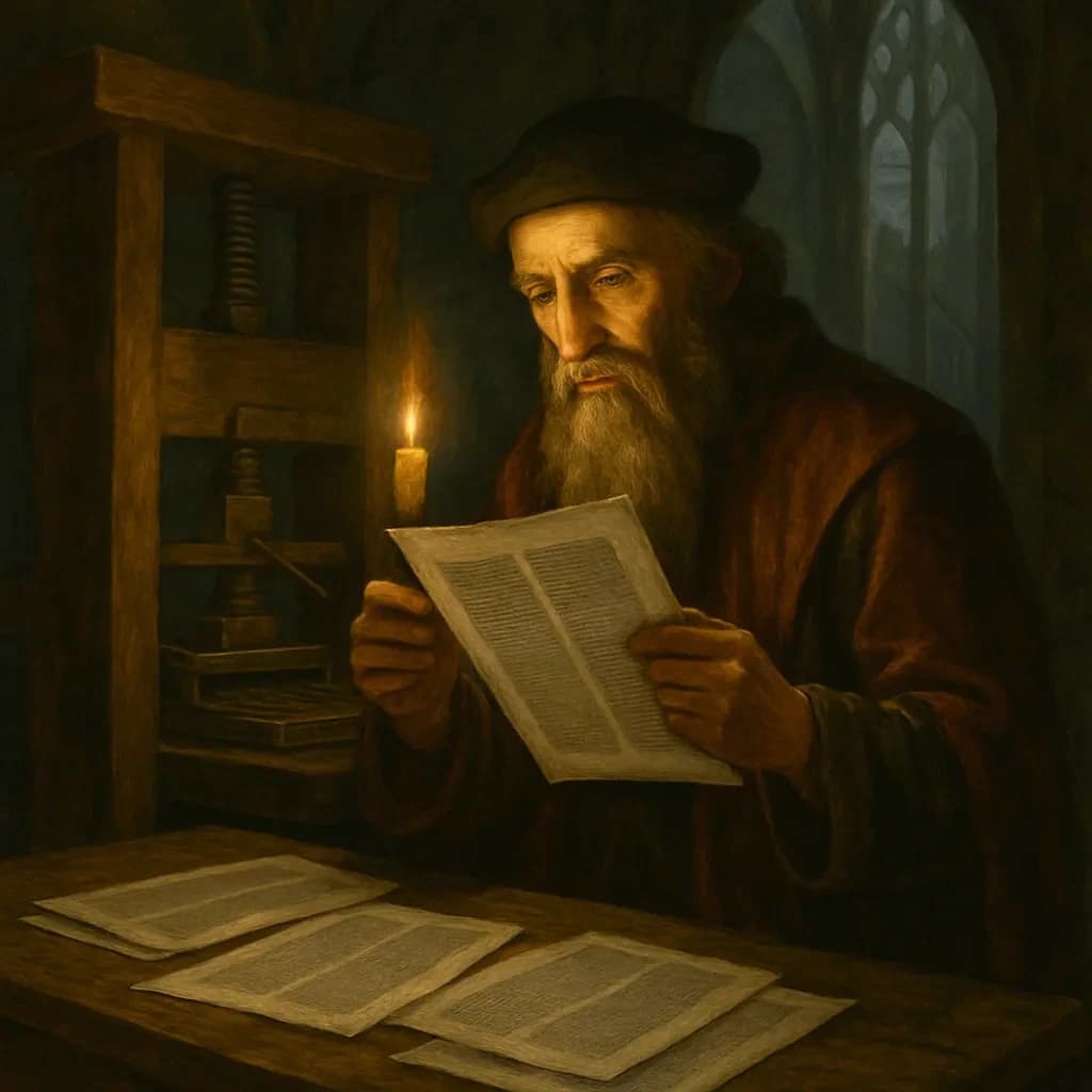 Gutenberg's Bible Hid a Page of Forbidden Math
