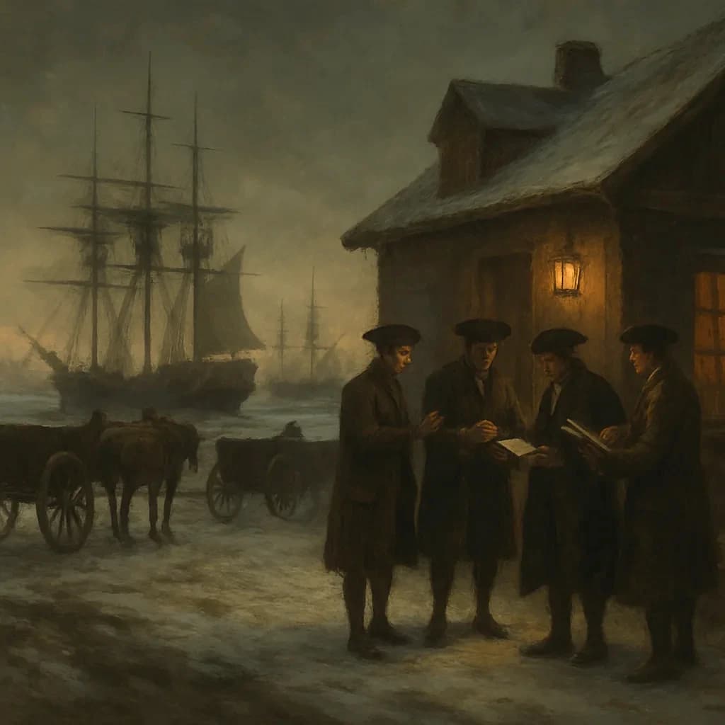 When Horses Drank Tea in Boston Harbor
