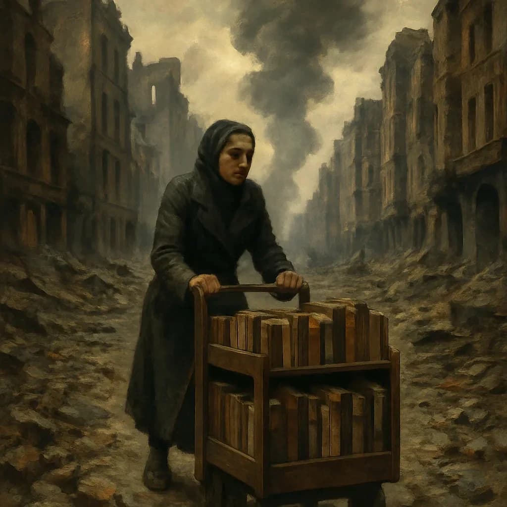 She Saved Thousands in Falling Berlin With a Library Cart