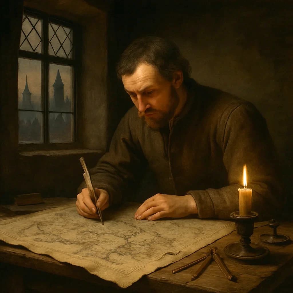 The Cartographer Who Drew His Own Execution