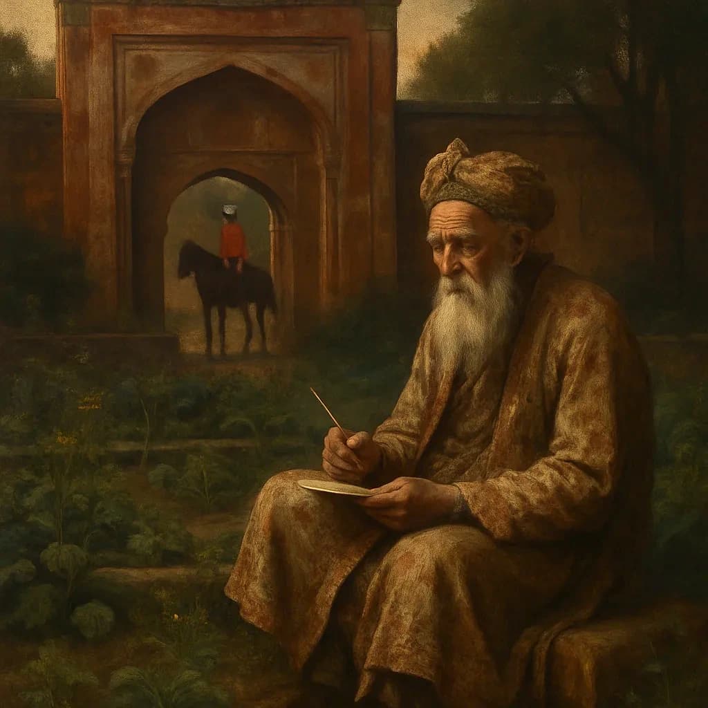 India's Last Mughal Emperor Was Caught Tending a Garden