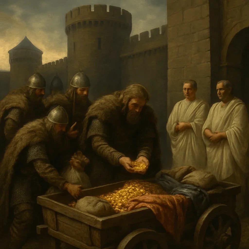 A Barbarian's Ransom Demand Accidentally Funded the Byzantine Empire