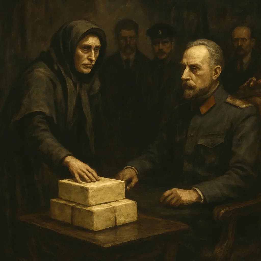 A Middle-Aged Woman's Butter Bribes Created Finland
