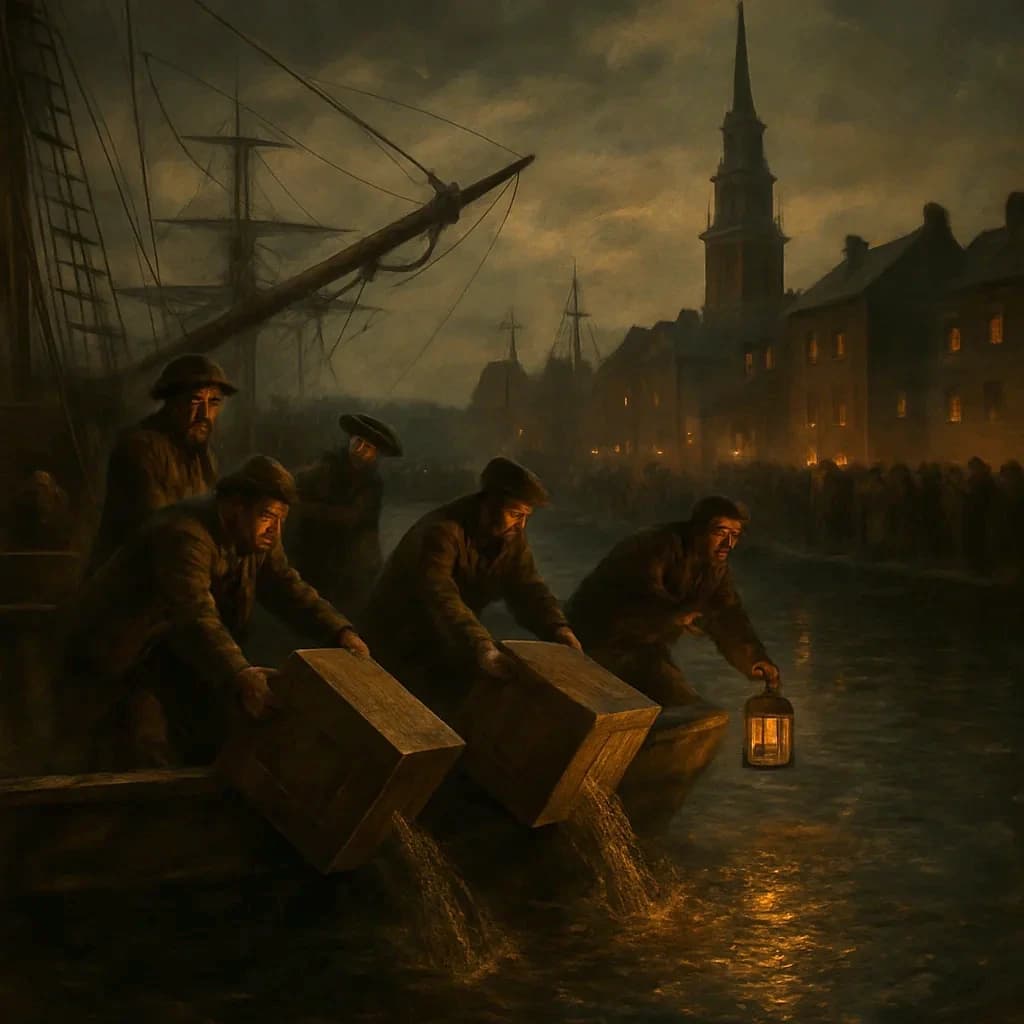 The Boston Tea Party Was a Corporate Raid