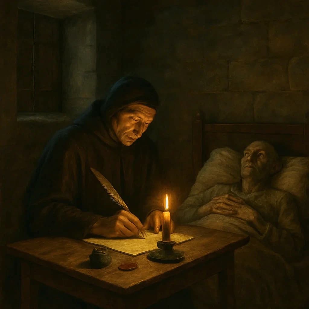 He Kept Signing Wills While Florence Died of Plague