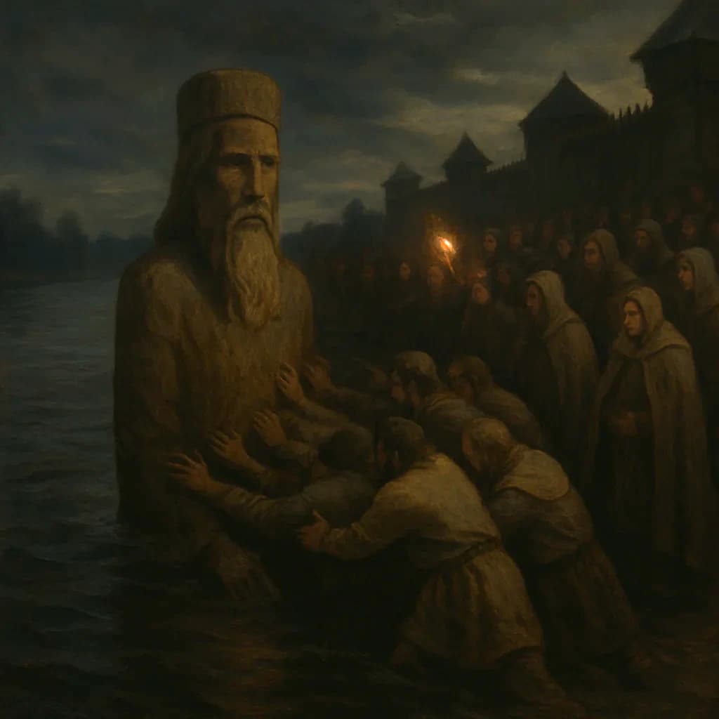 Novgorod Threw Its Thunder God in the River