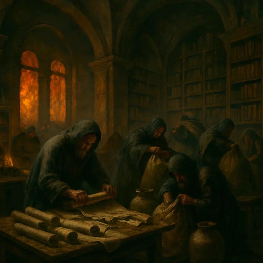 The Librarian Who Faked Alexandria's Destruction