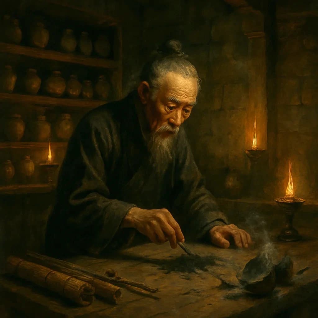 He Chased Immortality and Made Gunpowder Instead