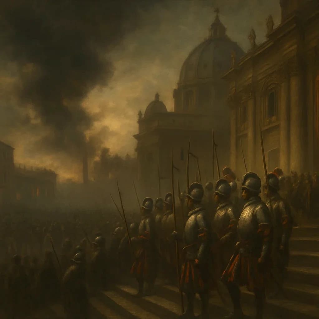 147 Unpaid Mercenaries Held Off 20,000 to Save the Pope