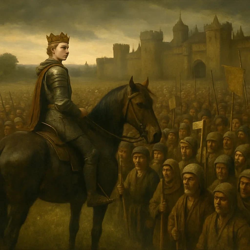 A Boy King Rode Out to Face 60,000 Rebels