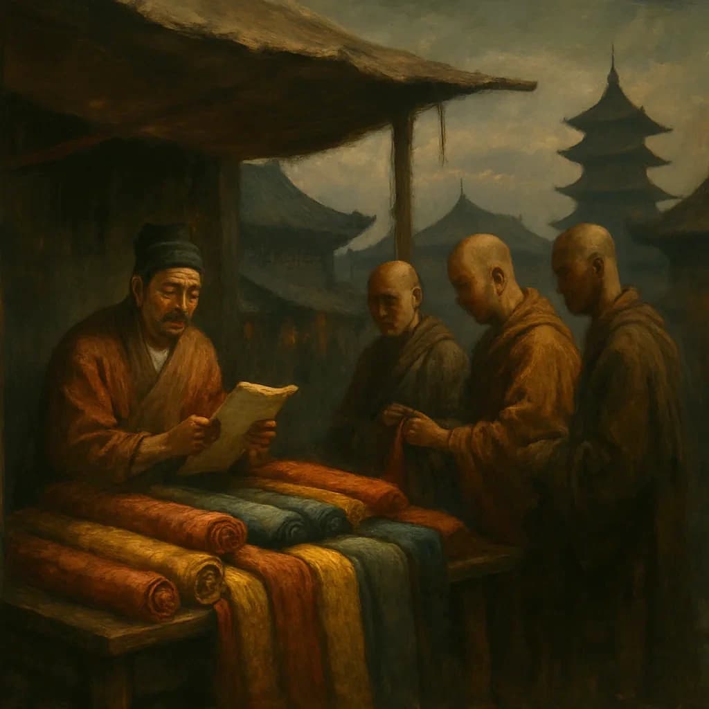 A Silk Trader's Bankruptcy That Doomed Tang Buddhism