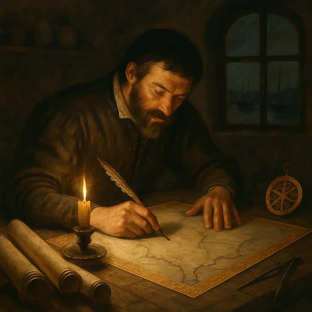 The Cartographer's Lie That Named a Sea