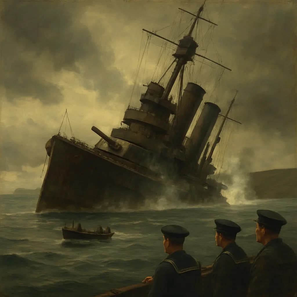 The Fleet That Sank Itself