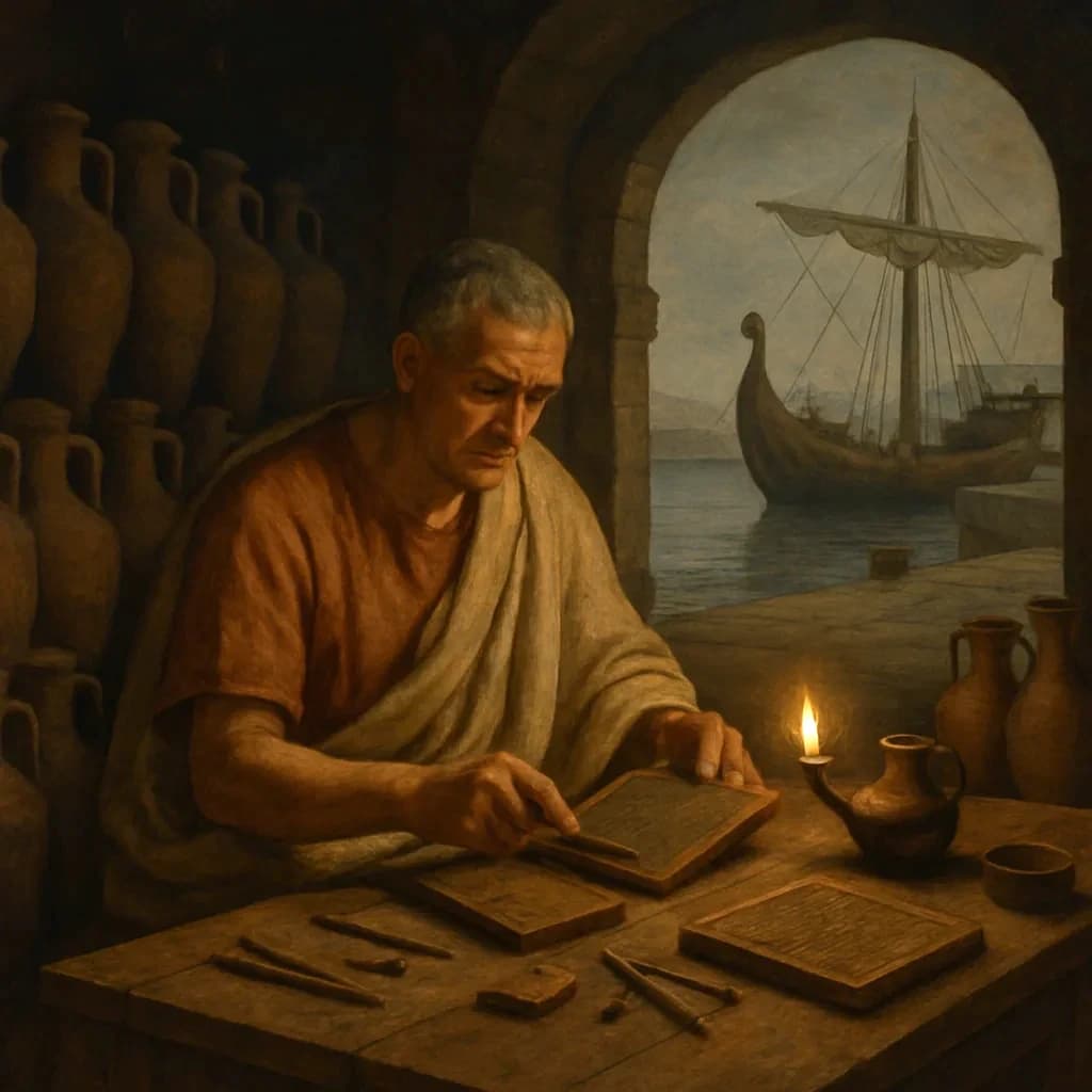 A Harbormaster's Ledger Nearly Stopped Julius Caesar