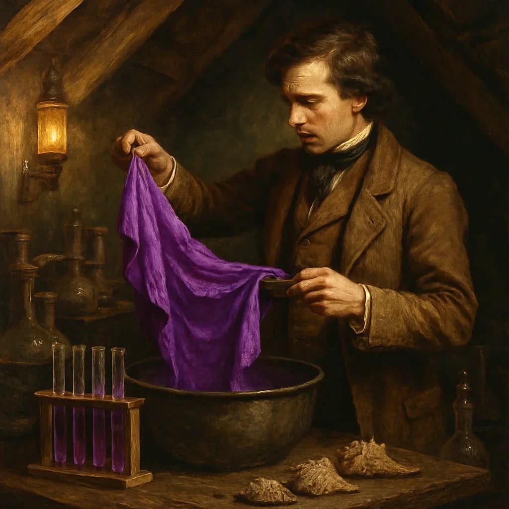 A Teenager's Attic Experiment Dethroned the Color of Kings