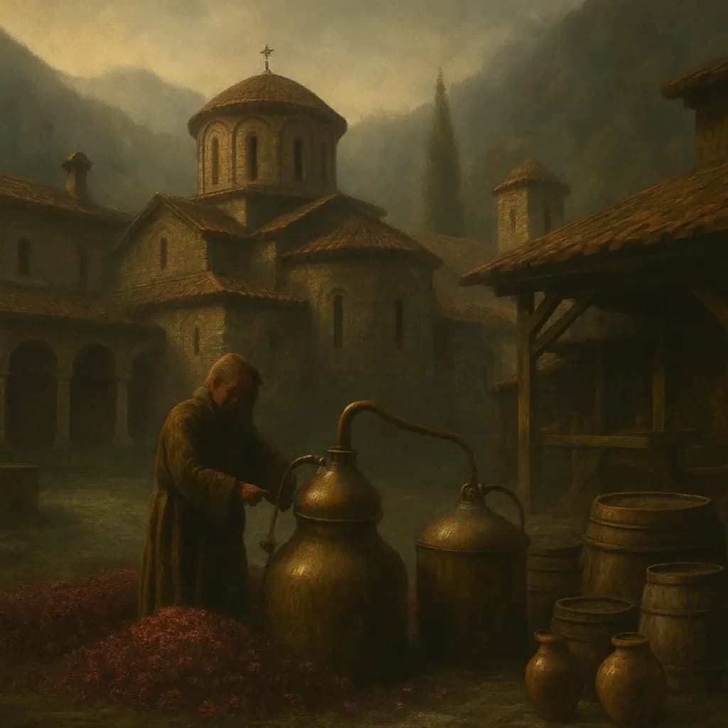 Stolen Rose Oil and the Fall of Constantinople
