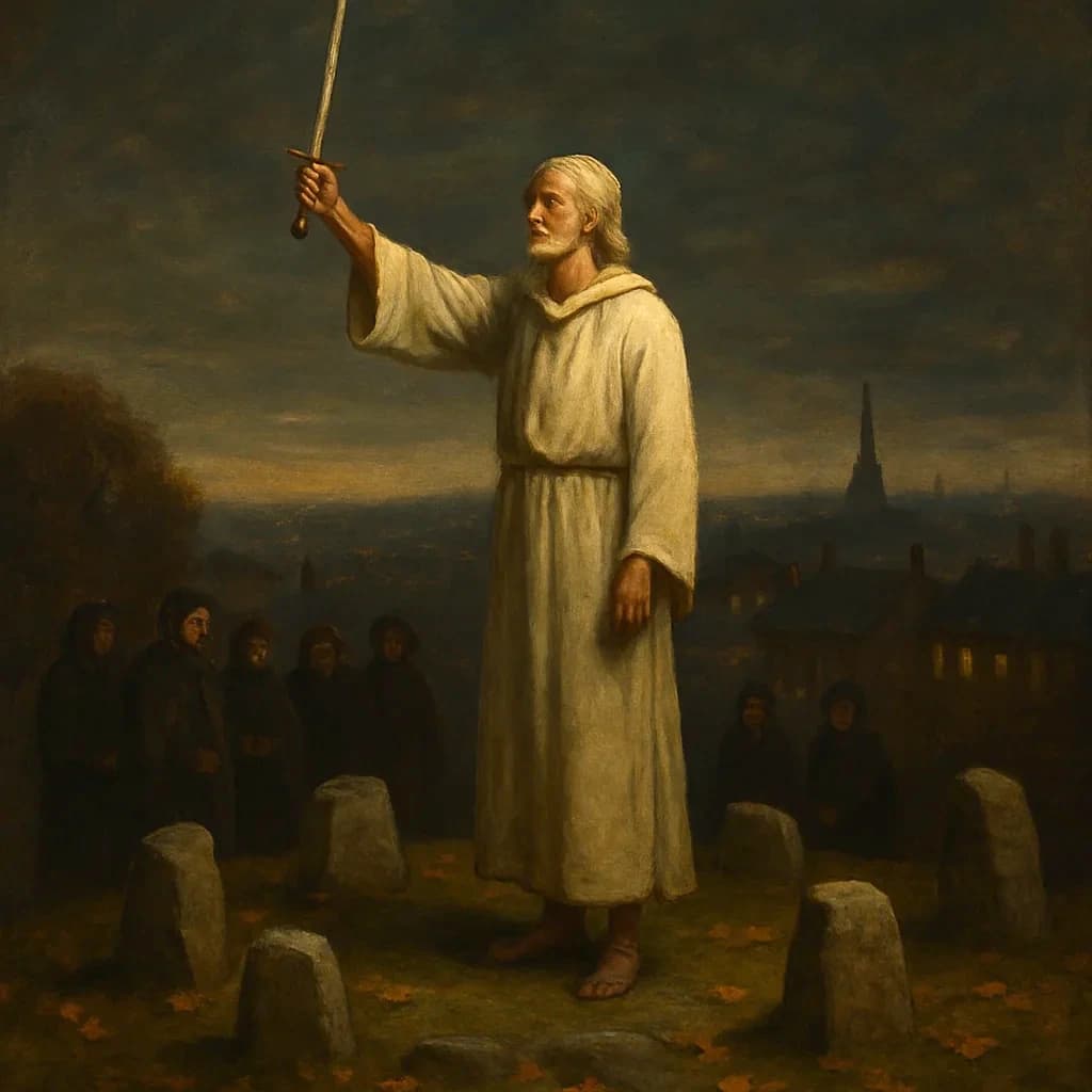 He Invented Wales's Ancient Druid Tradition