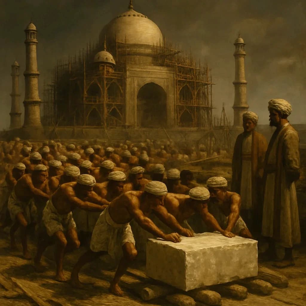 Taj Mahal: The Forced Labor Behind the Love Story
