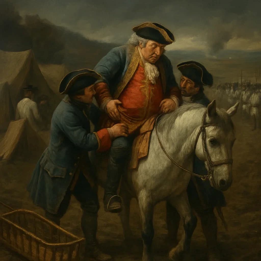 He Commanded 50,000 Men From a Stretcher
