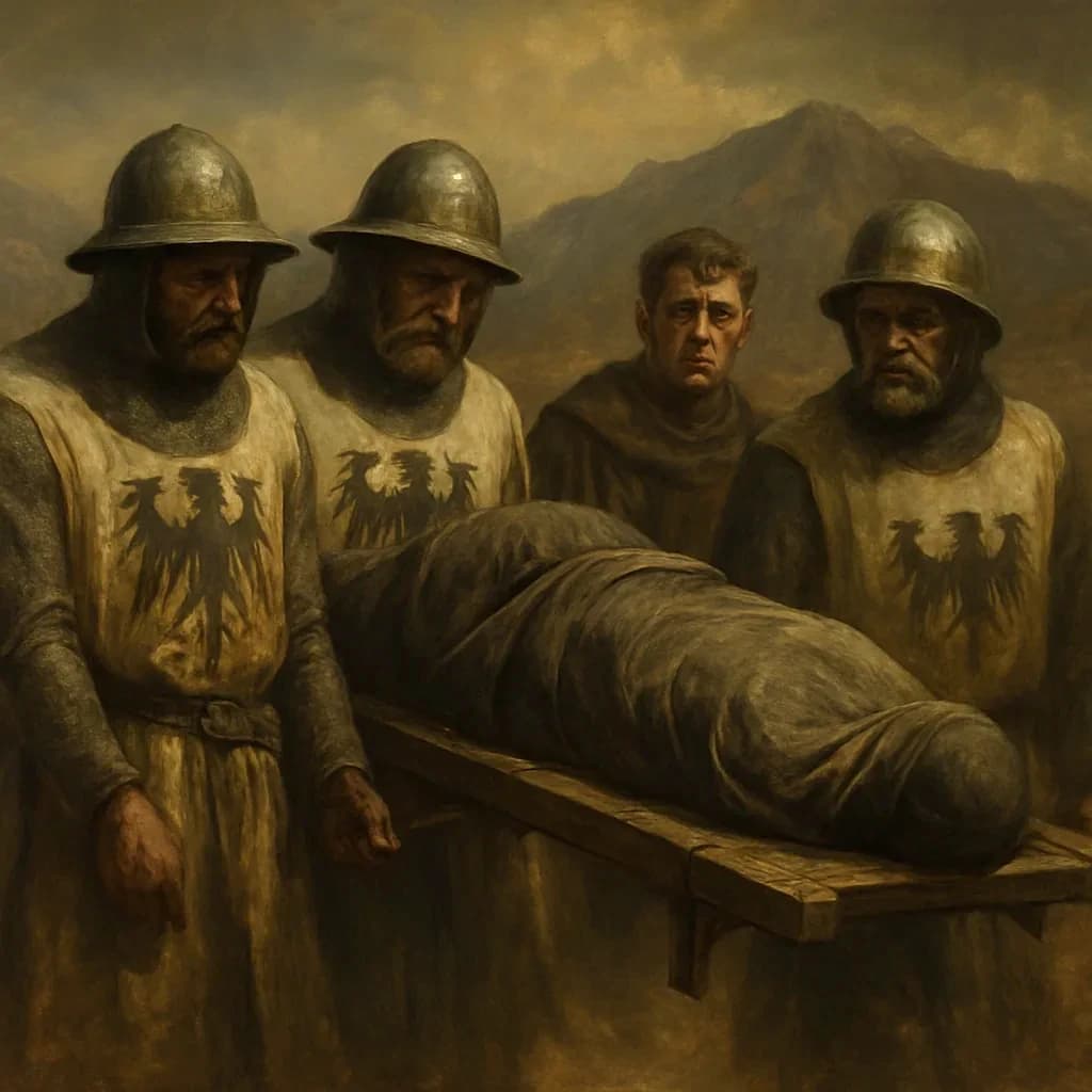 Barbarossa Drowned, So His Army Pickled Him