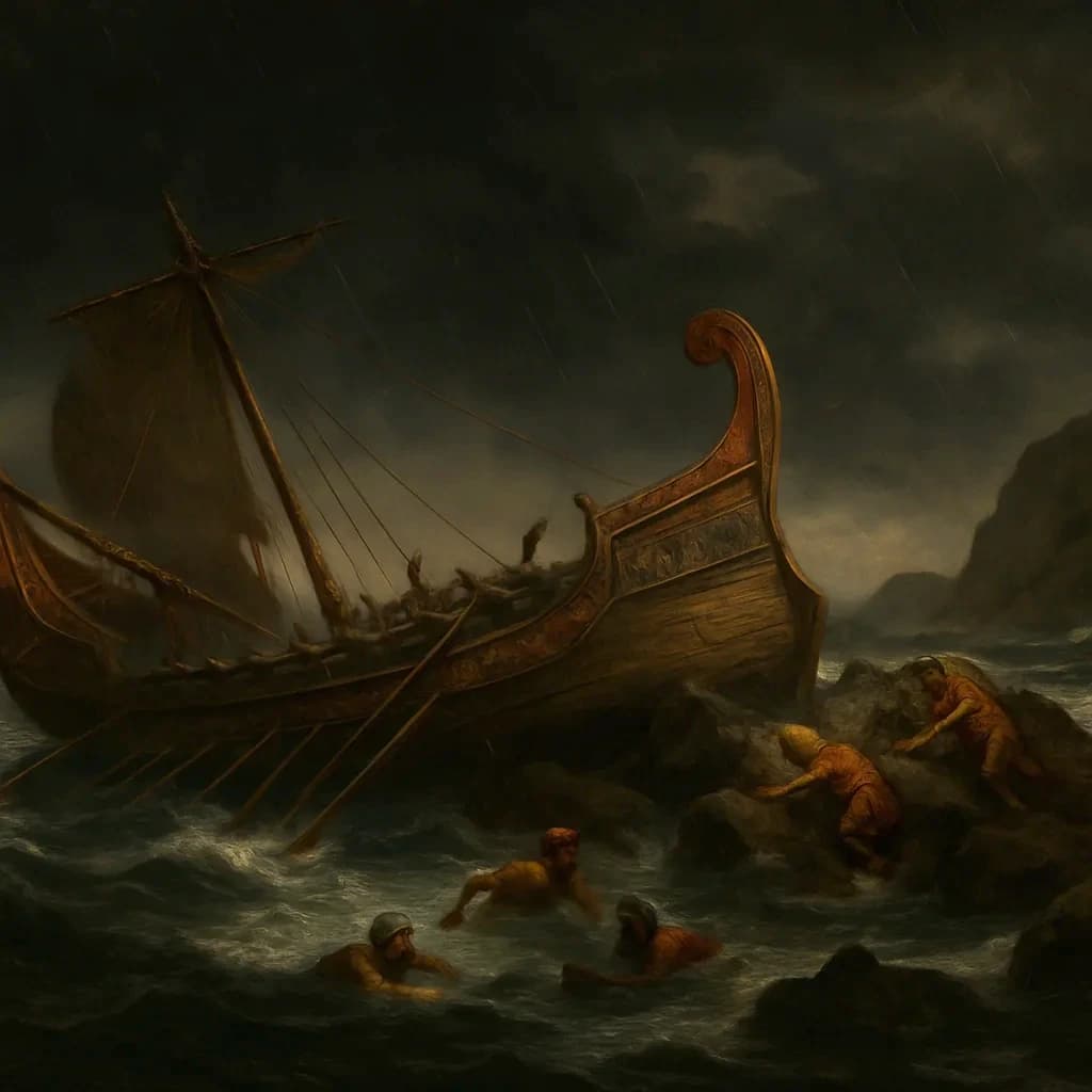 Poseidon vs. Persia: The Sea That Wrecked Xerxes Twice