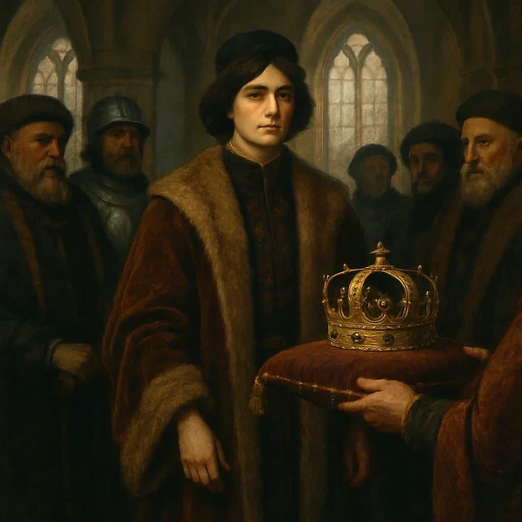 His Father's Killers Pulled Him From Prison and Crowned Him
