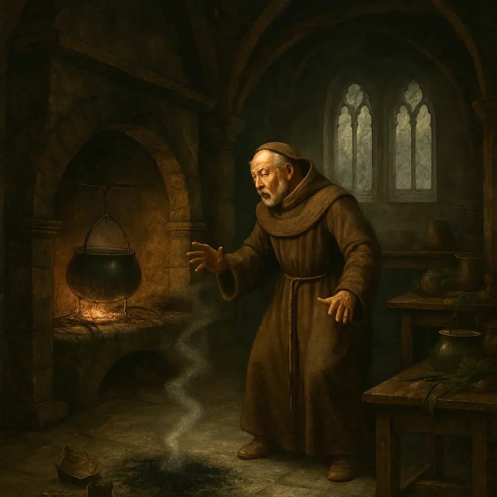 The Monk Who Burned His Eyebrows and Ended Chivalry