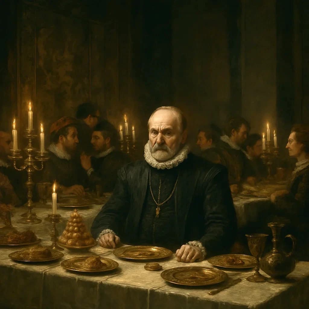 Tycho Brahe Wouldn't Leave the Emperor's Table